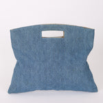 Chanel Denim Fold Over Clutch