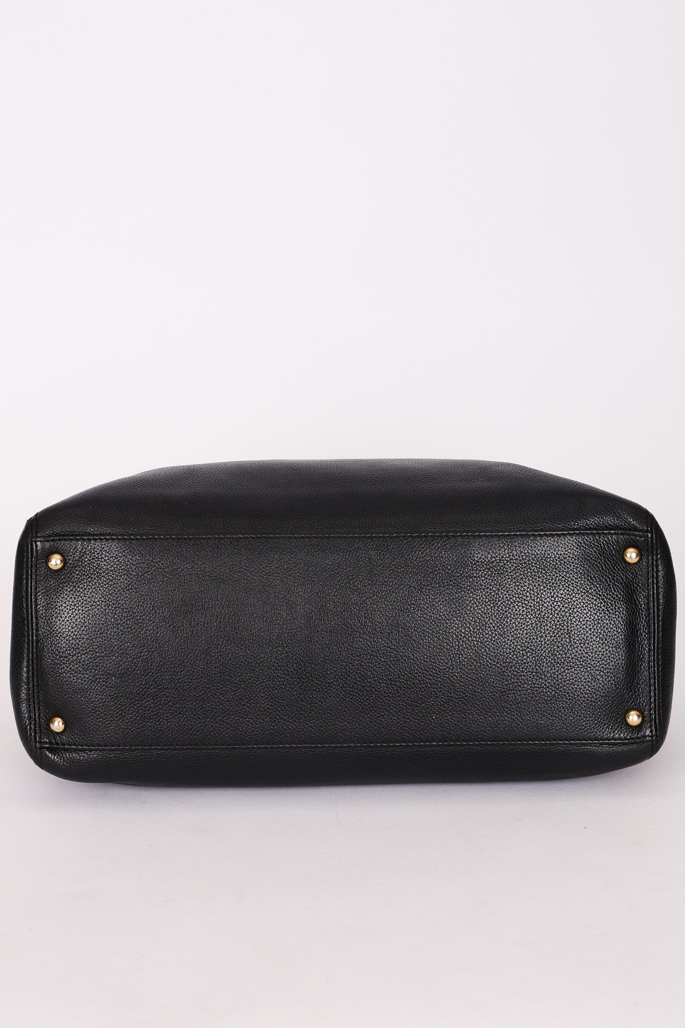 Chanel Medium Cerf Executive Tote Black Caviar GHW