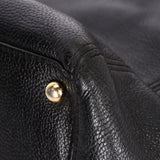 Chanel Medium Cerf Executive Tote Black Caviar 2007 24K GP
