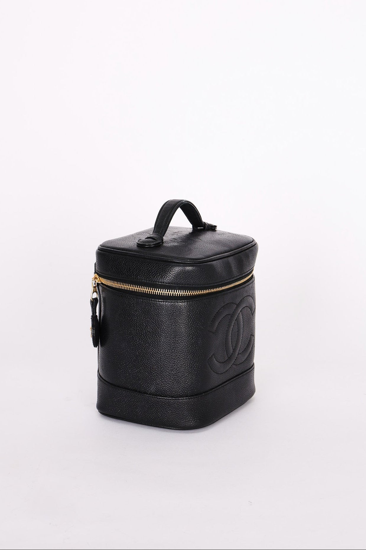 Chanel Bag Black Caviar 24K GP