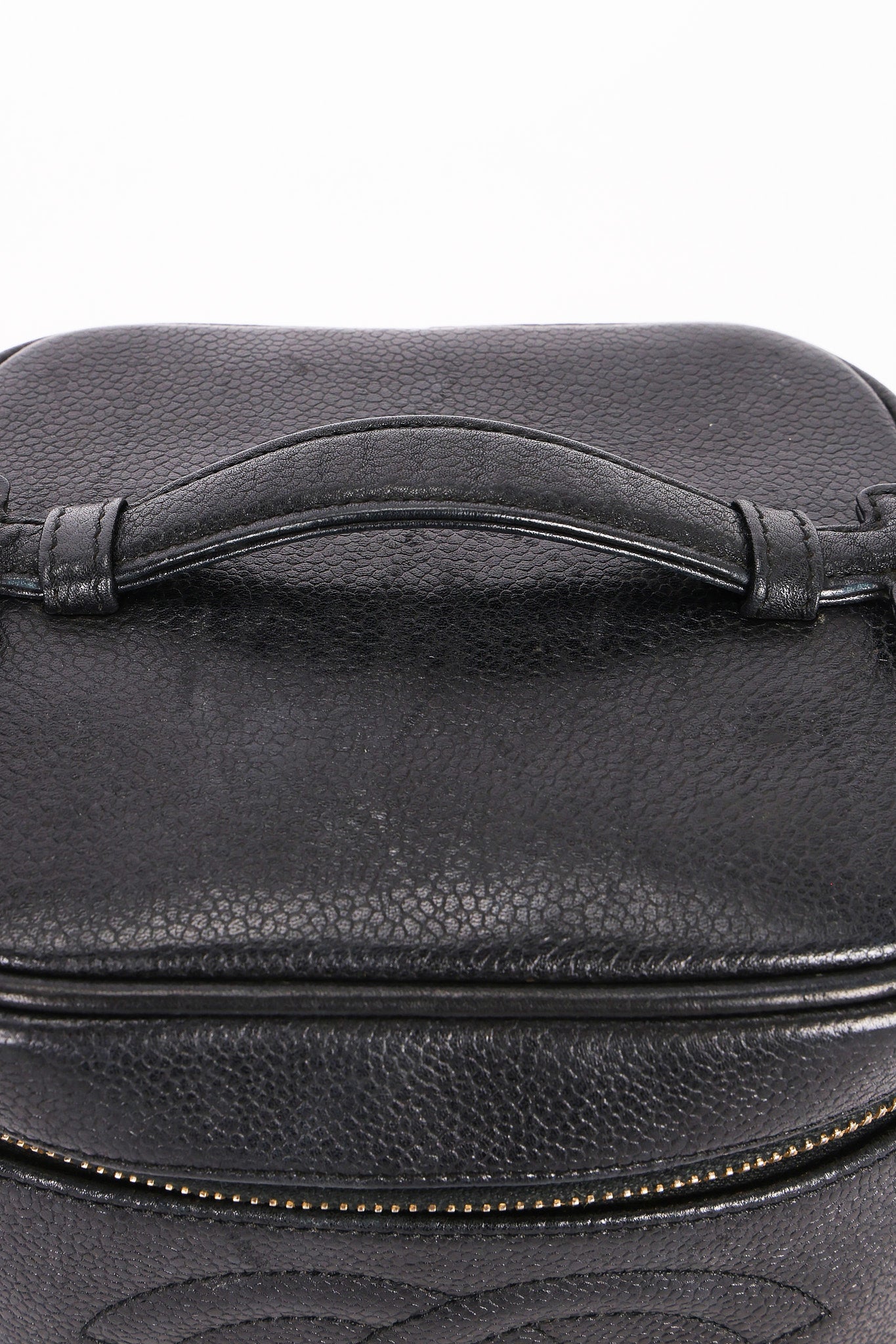 Chanel Bag Black Caviar 24K GP