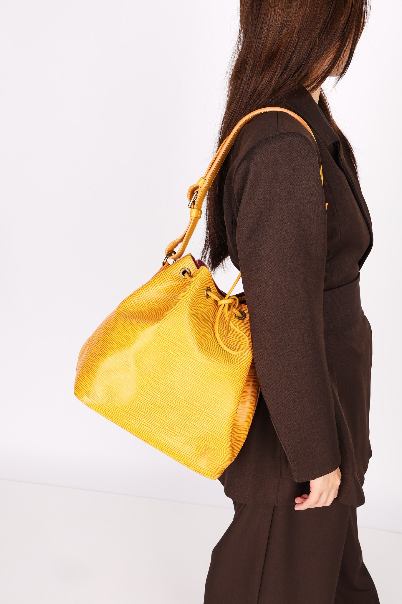 Louis Vuitton Epi Petit Noe Yellow