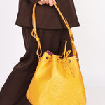 Louis Vuitton Epi Petit Noe Yellow