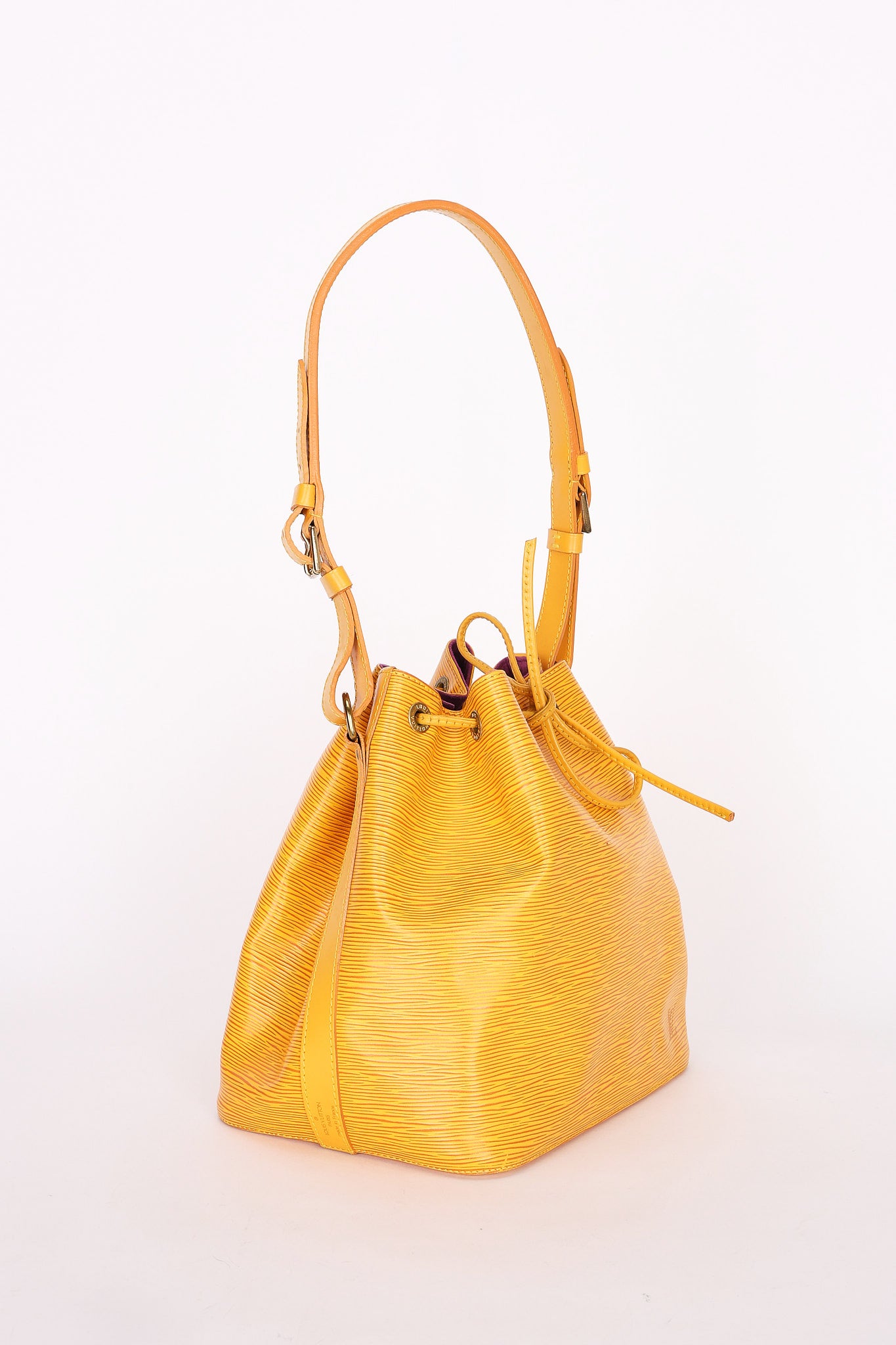 Louis Vuitton Epi Petit Noe Yellow