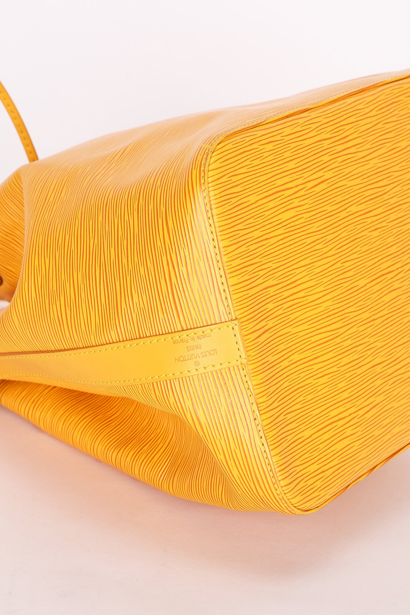 Louis Vuitton Epi Petit Noe Yellow