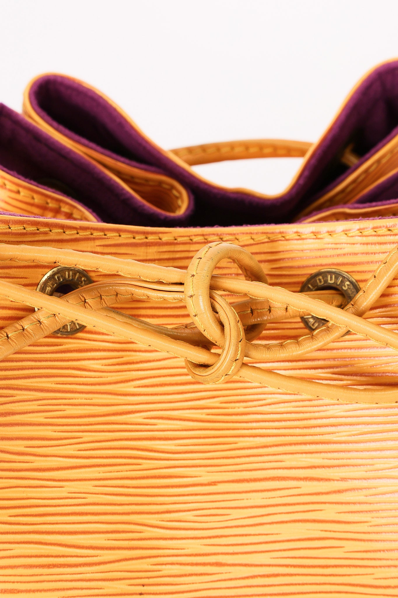 Louis Vuitton Epi Petit Noe Yellow