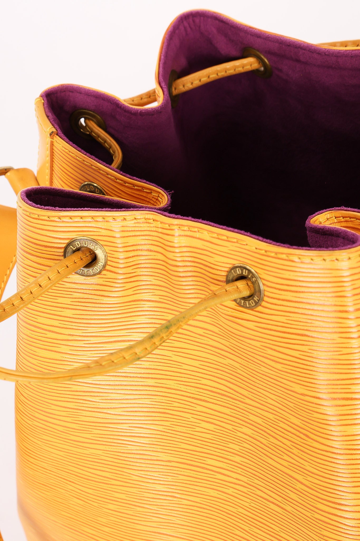 Louis Vuitton Epi Petit Noe Yellow