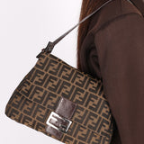 Fendi Zucca Mamma Forever Baguette