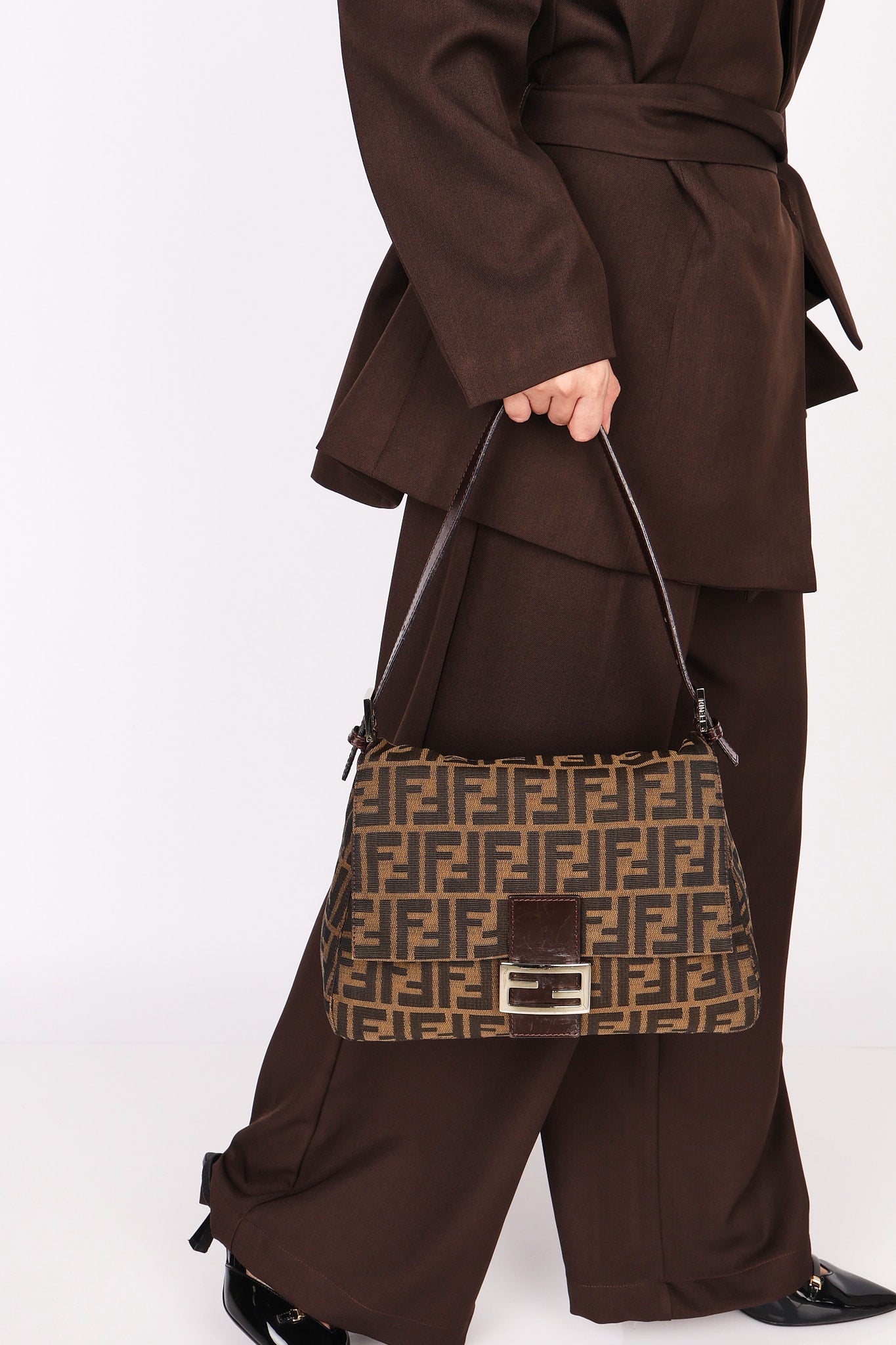 Fendi Zucca Mamma Forever Baguette