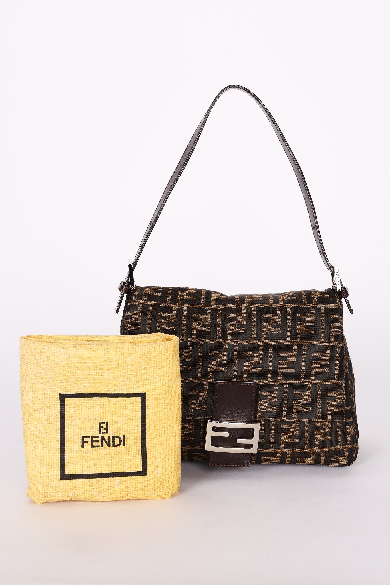 Fendi Zucca Mamma Forever Baguette