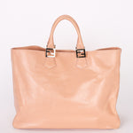 Fendi Twins Shopper Tote Pink