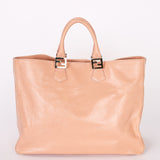 Fendi Twins Shopper Tote Pink