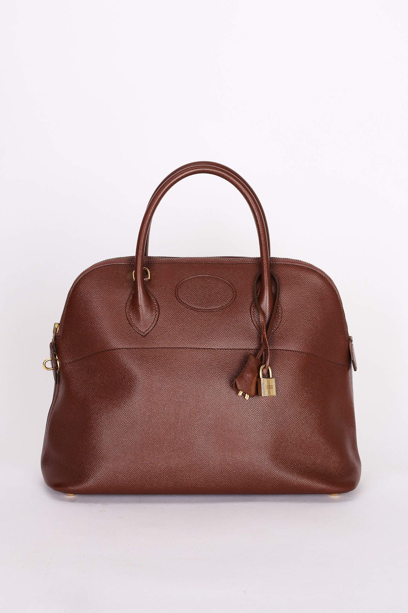 Hermès Bolide 35 (color + leather) GHW