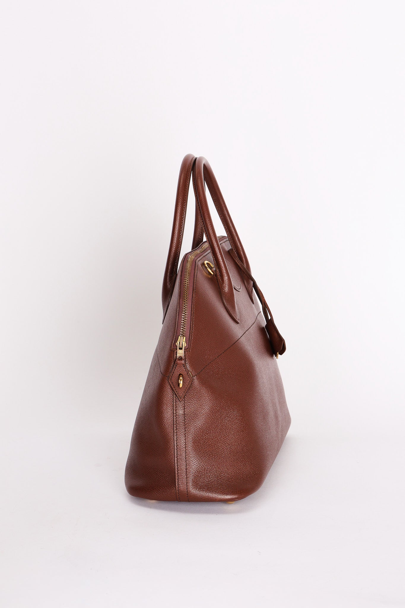 Hermès Bolide 35 (color + leather) GHW