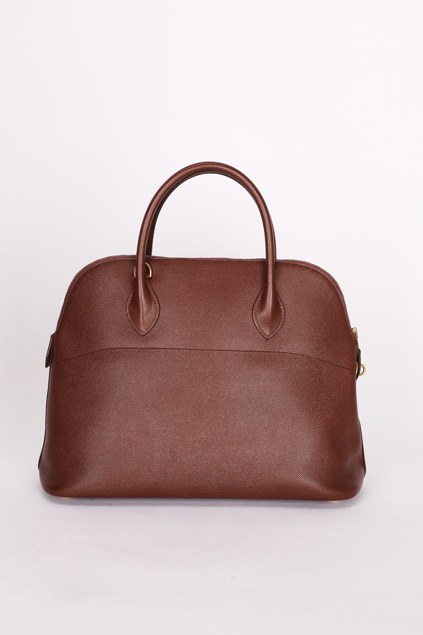 Hermès Bolide 35 (color + leather) GHW