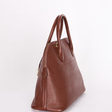 Hermès Bolide 35 (color + leather) GHW