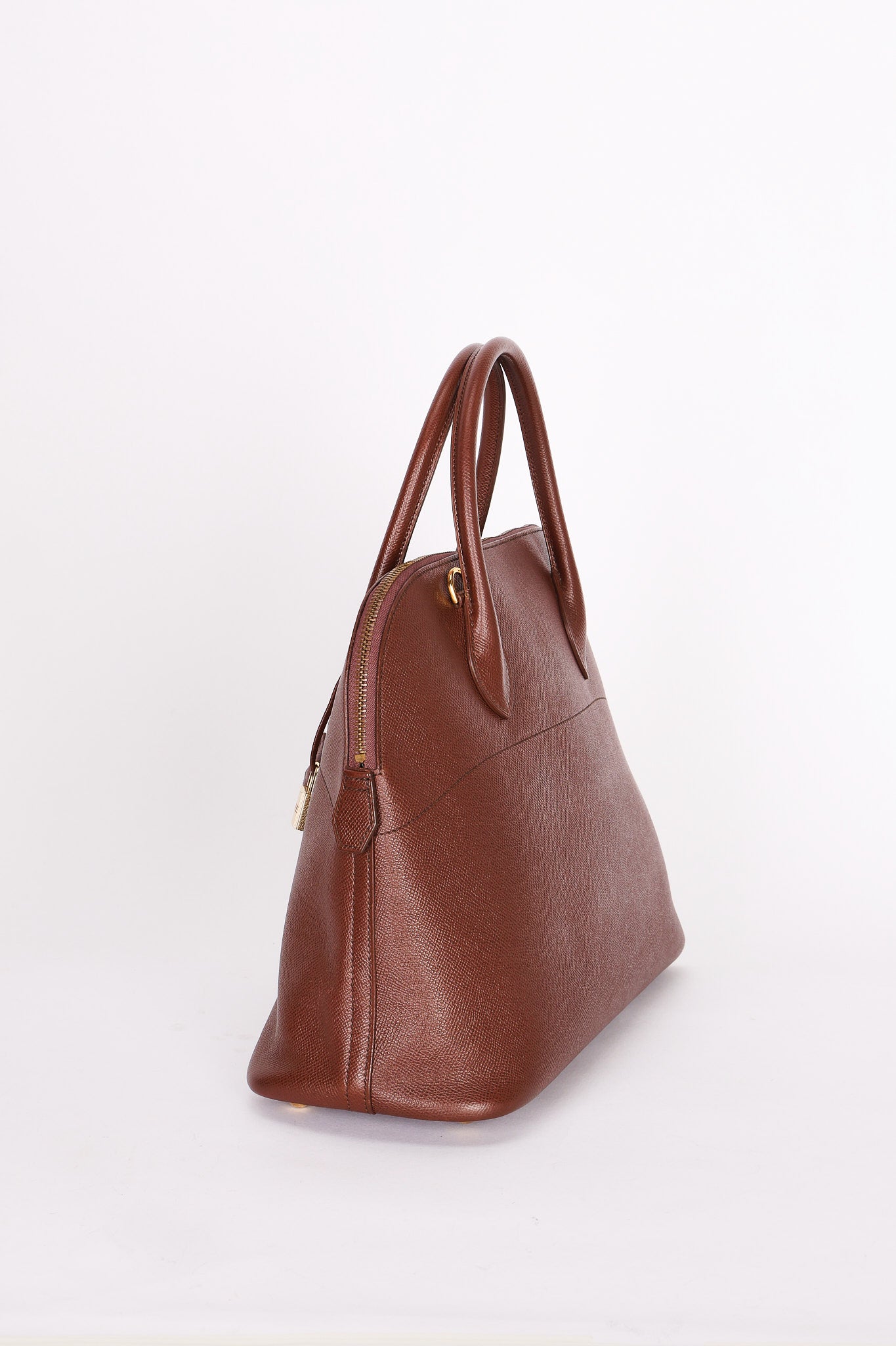 Hermès Bolide 35 (color + leather) GHW
