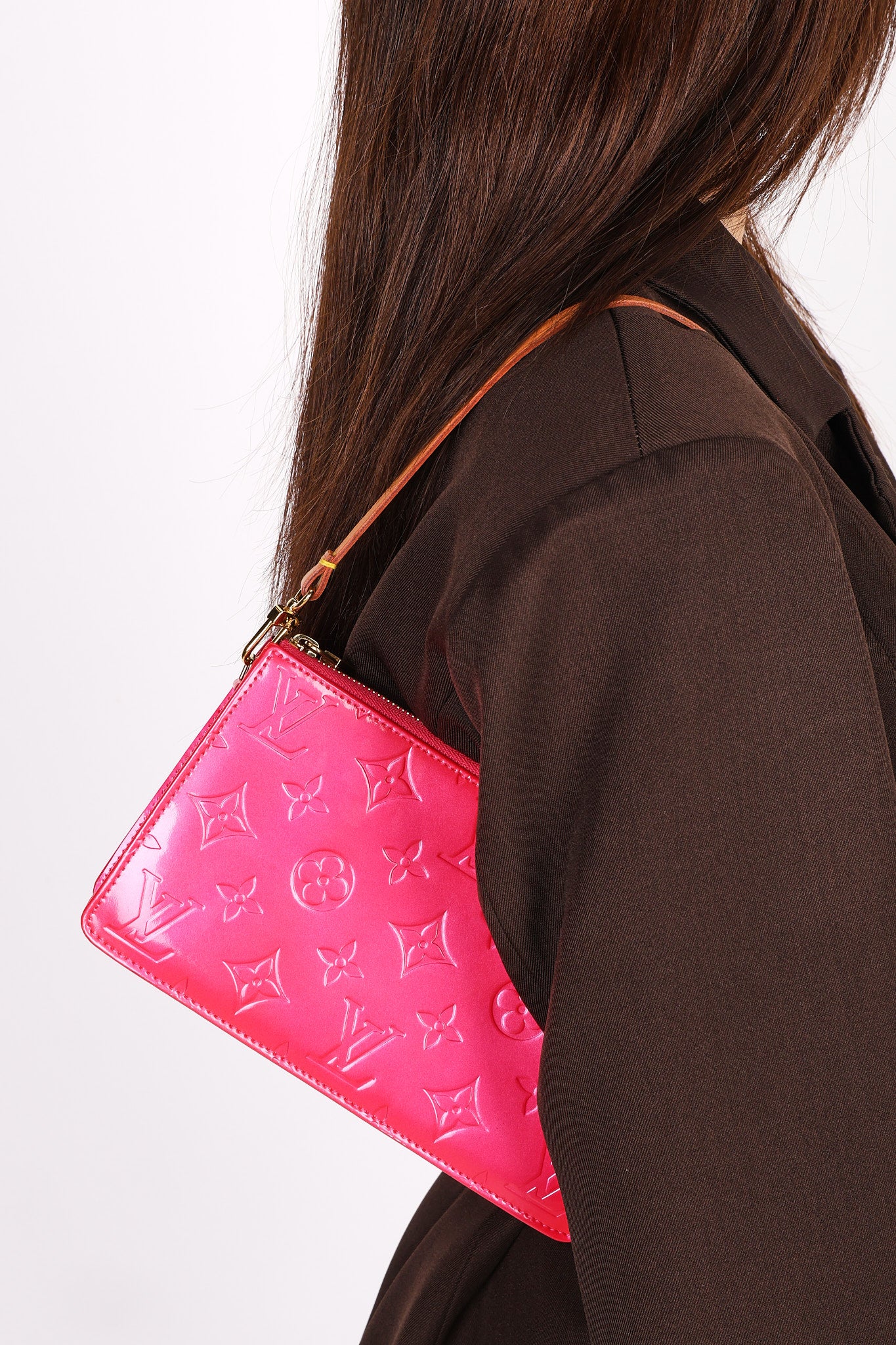 Louis Vuitton Monogram Vernis Lexington Pochette