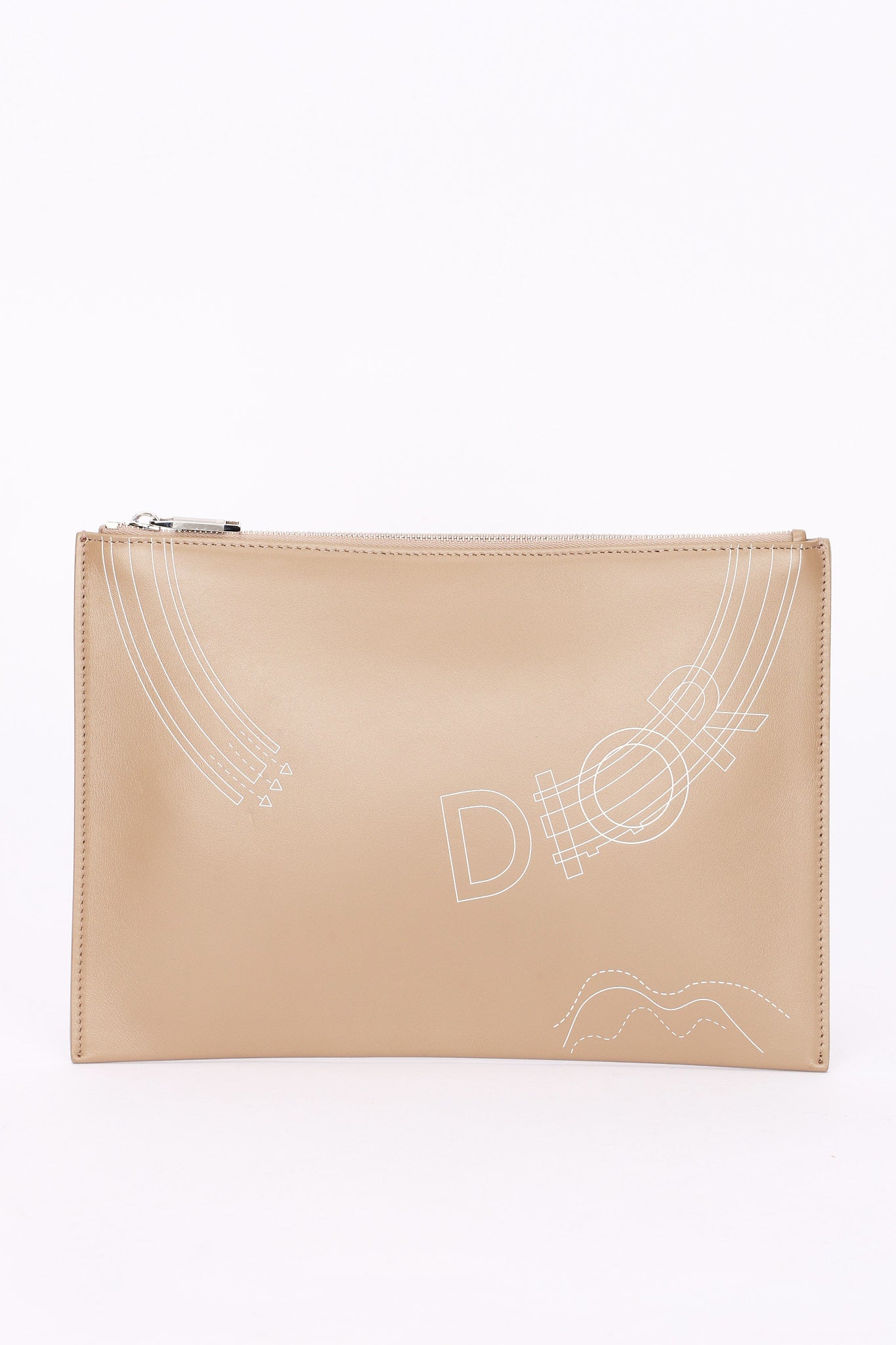 Dior "Waves" Zip Pouch