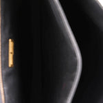 Miu Miu Croc Embossed Turnlock Top Handle Bag