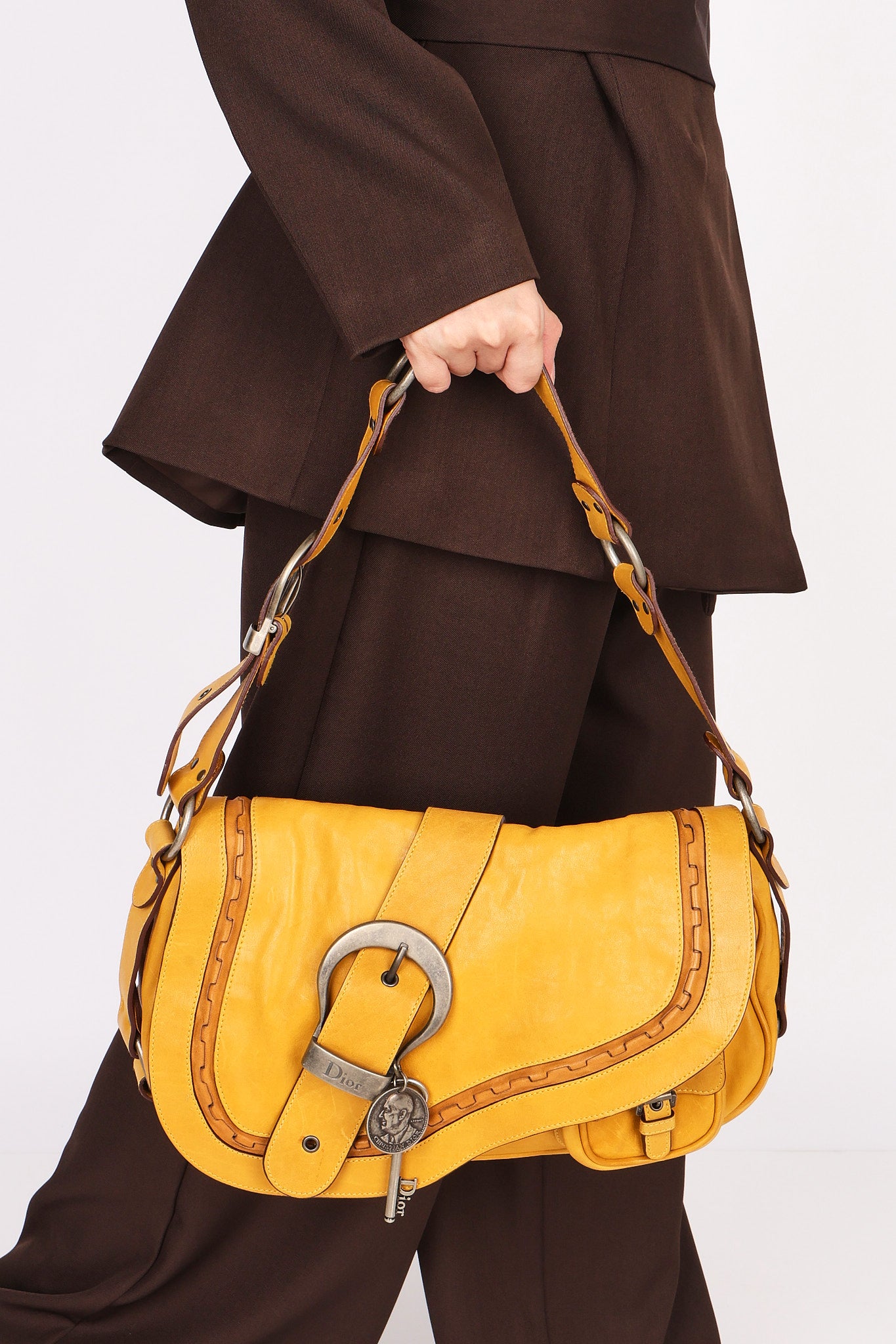 Christian Dior Gaucho Double Saddle Bag