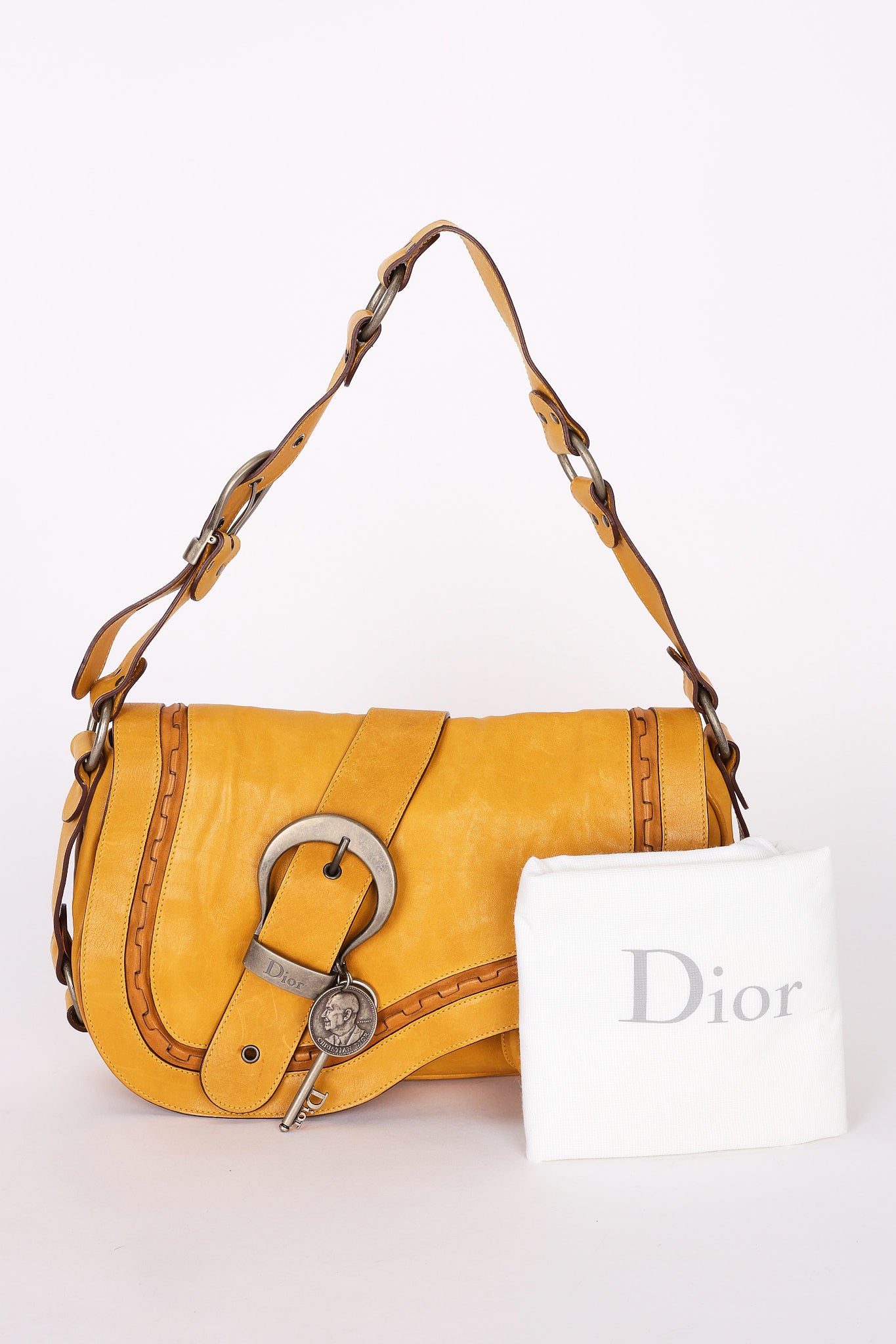 Christian Dior Gaucho Double Saddle Bag