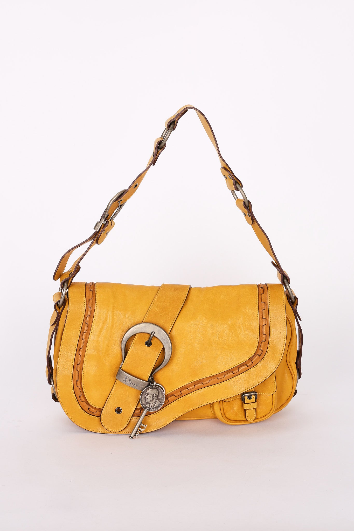 Christian Dior Gaucho Double Saddle Bag