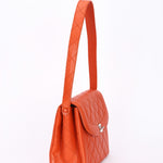 Chanel Diana Shoulder Bag Burnt Orange Caviar SHW