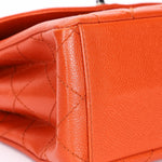 Chanel Diana Shoulder Bag Burnt Orange Caviar SHW