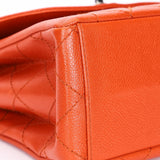 Chanel Diana Shoulder Bag Burnt Orange Caviar SHW