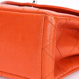 Chanel Diana Shoulder Bag Burnt Orange Caviar SHW