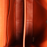 Chanel Diana Shoulder Bag Burnt Orange Caviar SHW