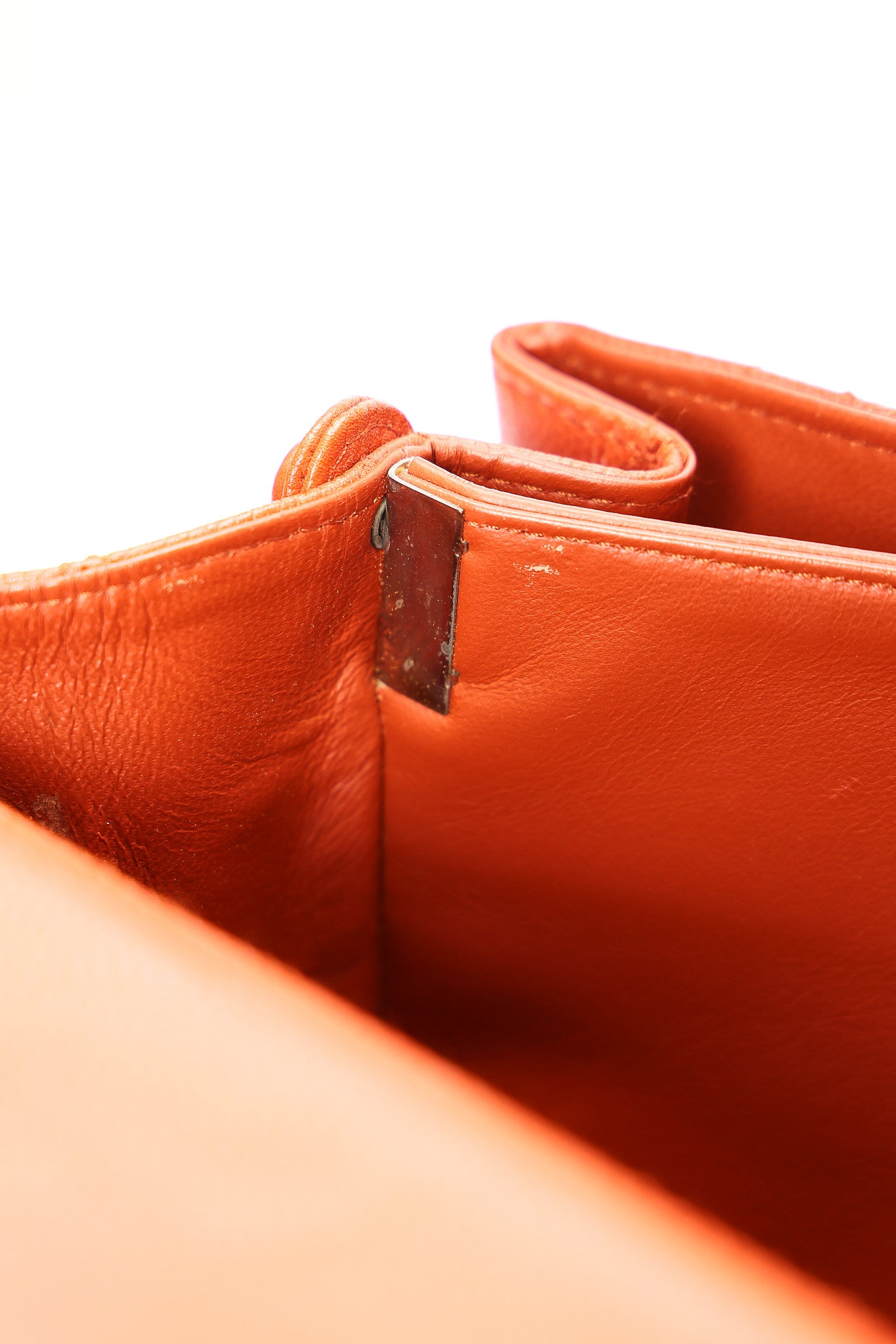 Chanel Diana Shoulder Bag Burnt Orange Caviar SHW