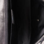 Chanel Single Flap Diamond Quilted Black Patent and Mesh SHW