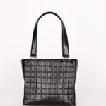 Chanel Chocolate Bar Tote Black Lambskin GHW