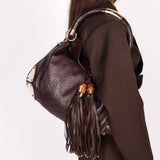 Gucci Guccissima Medium Babouska Indy Top Handle Bag