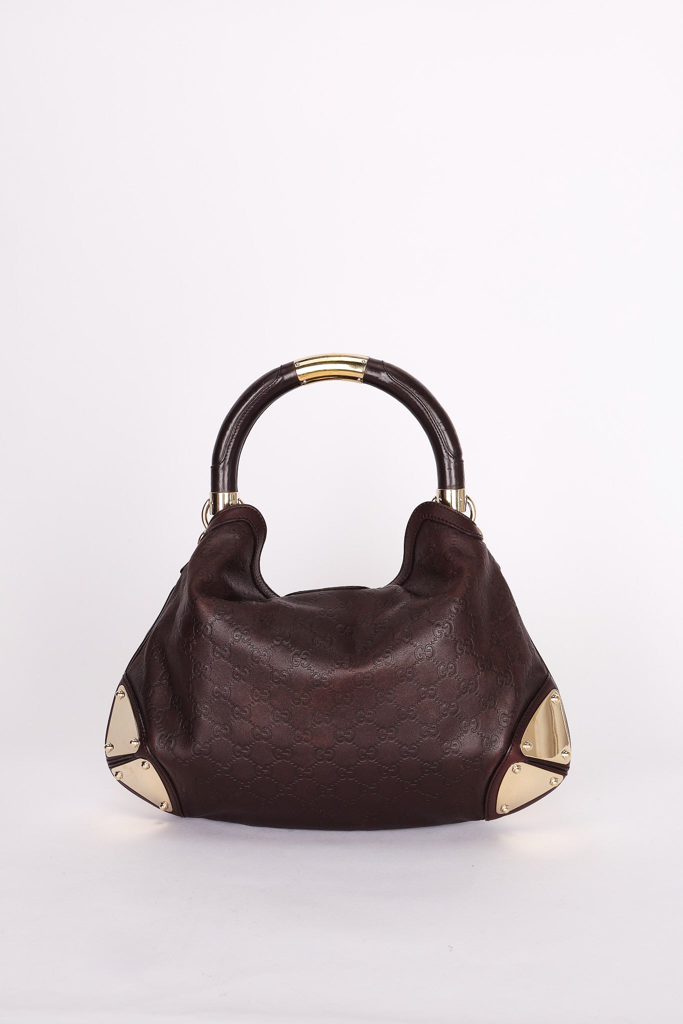 Gucci Guccissima Medium Babouska Indy Top Handle Bag