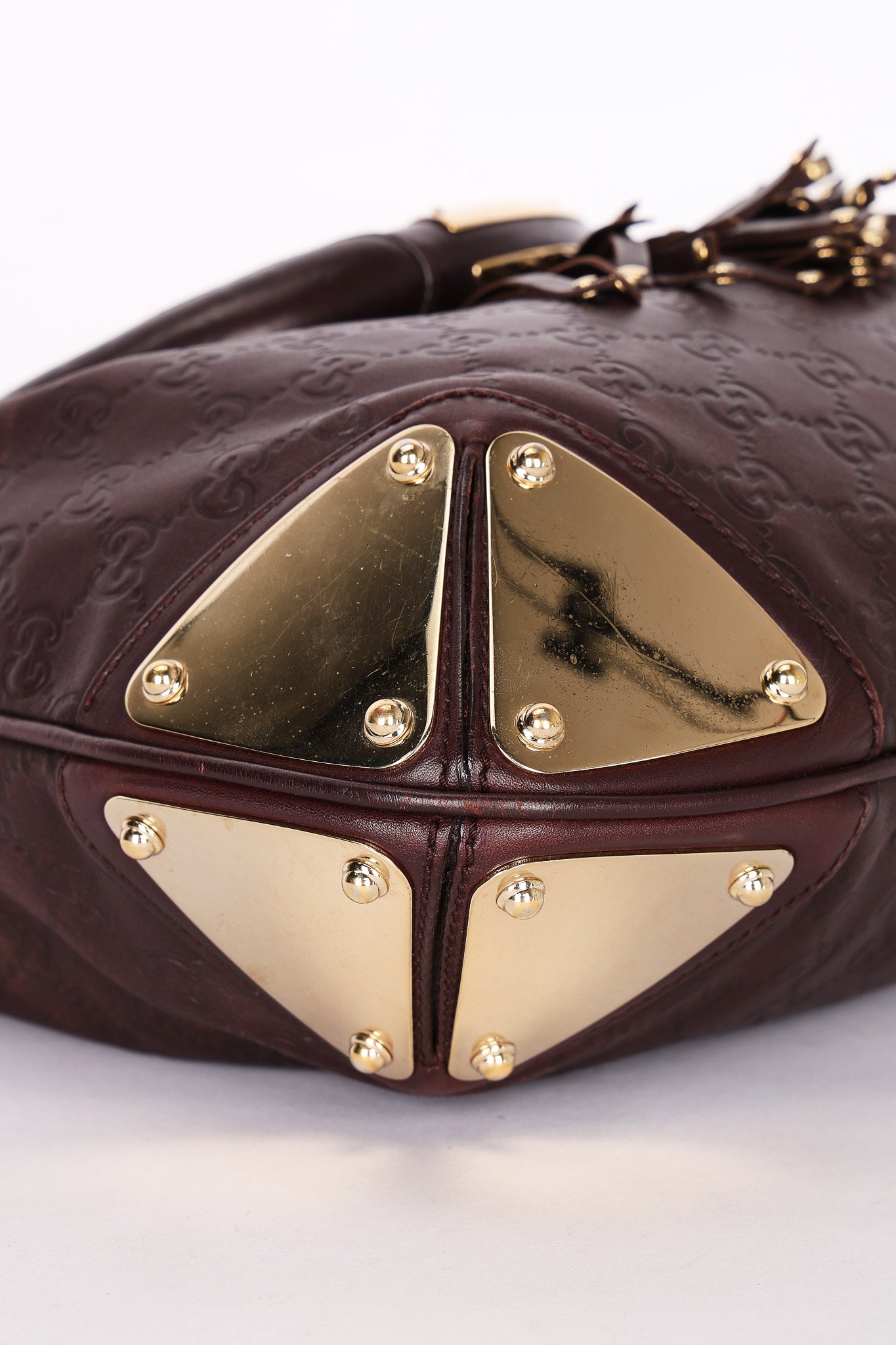 Gucci Guccissima Medium Babouska Indy Top Handle Bag