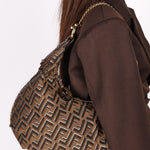 Fendi Zucca Chef Chain Hobo