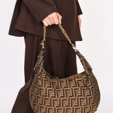 Fendi Zucca Chef Chain Hobo