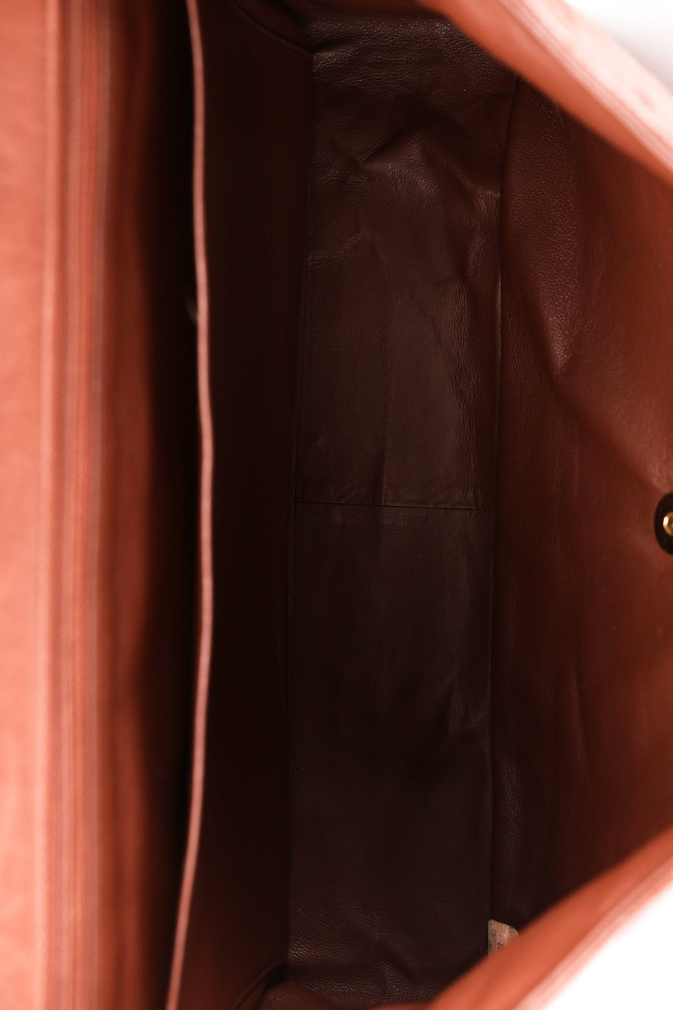 Chanel Maxi Classic Single Flap Brown Lambskin 24K GP