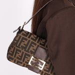 Fendi Zucca Baguette GHW