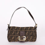 Fendi Zucca Baguette GHW