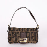 Fendi Zucca Baguette GHW
