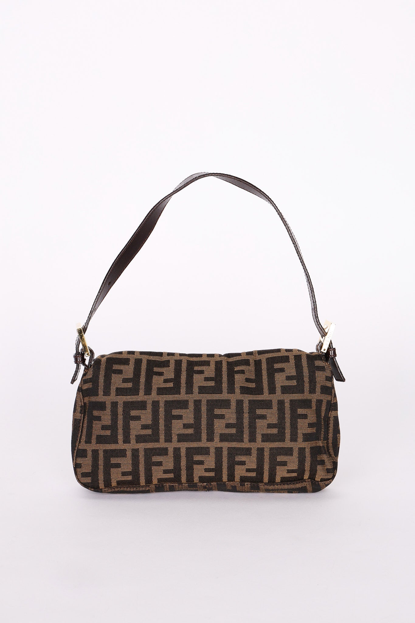 Fendi Zucca Baguette GHW