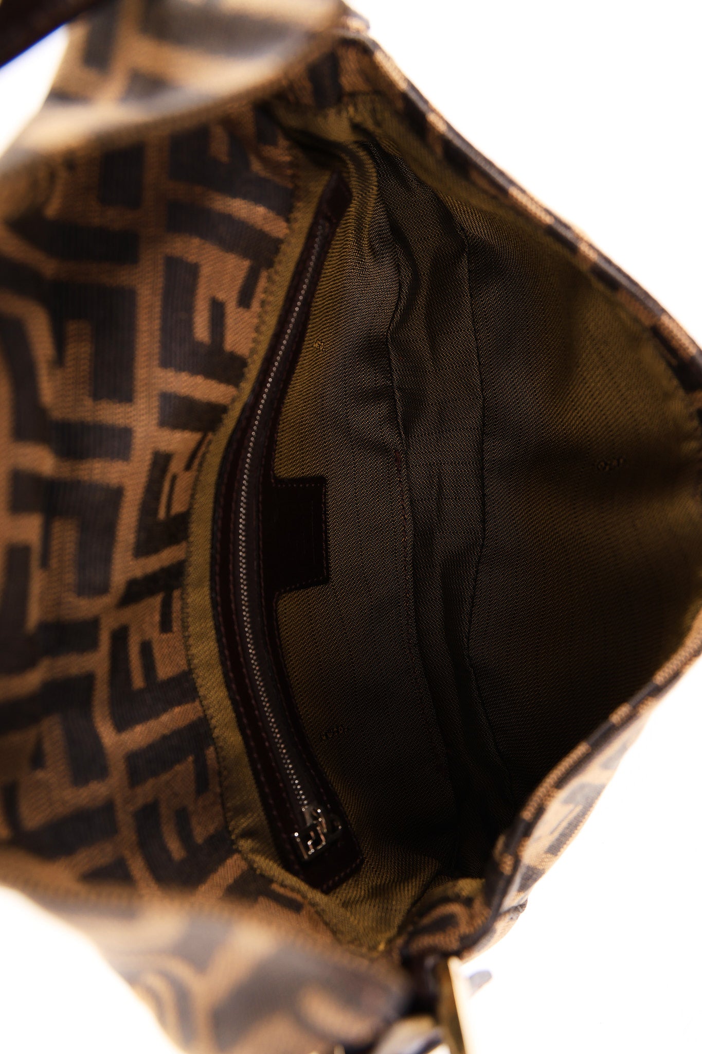 Fendi Zucca Baguette GHW