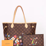 Louis Vuitton x Takashi Murakami Monogram Flowers Neverfull MM