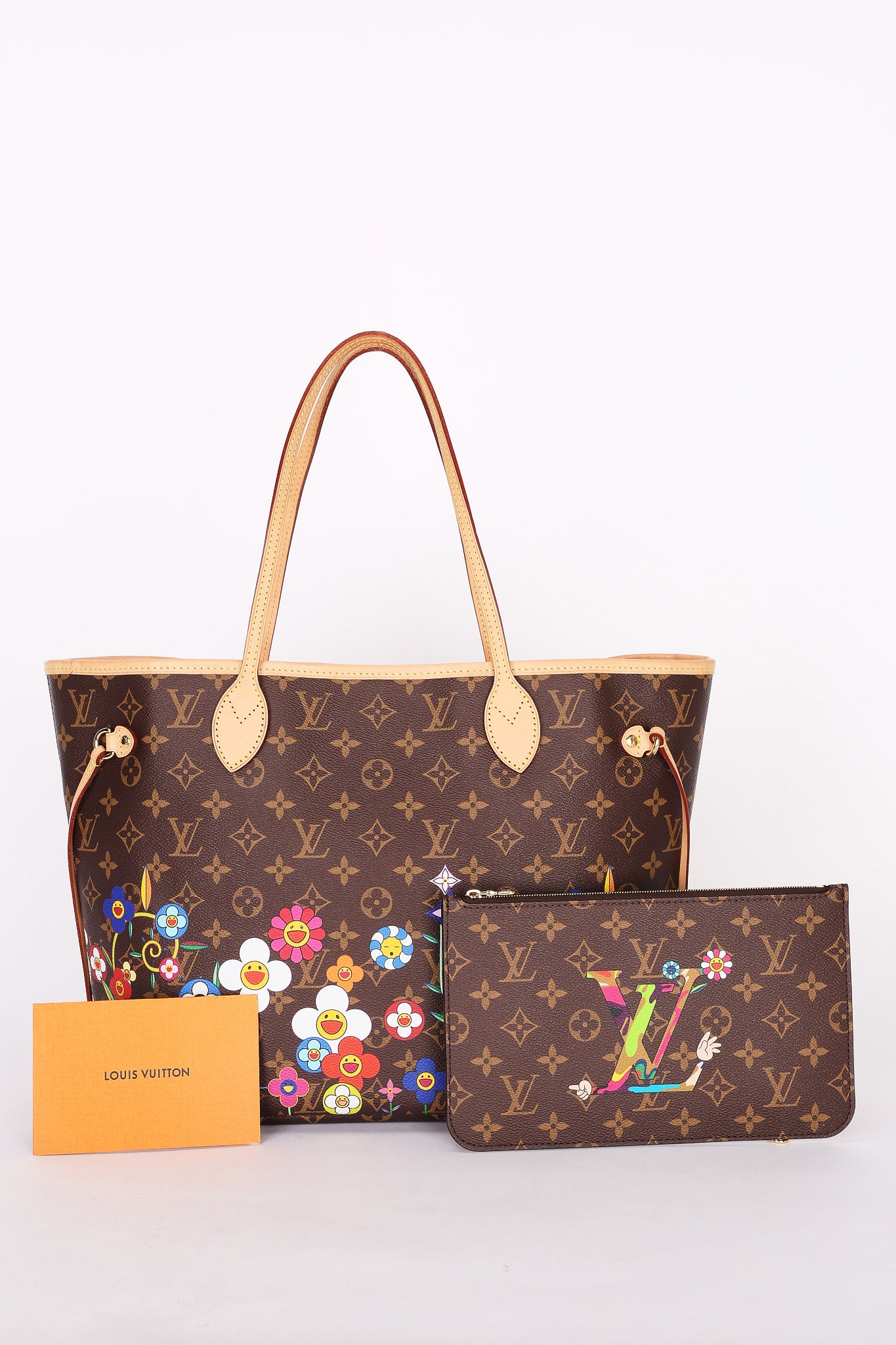 Louis Vuitton x Takashi Murakami Monogram Flowers Neverfull MM