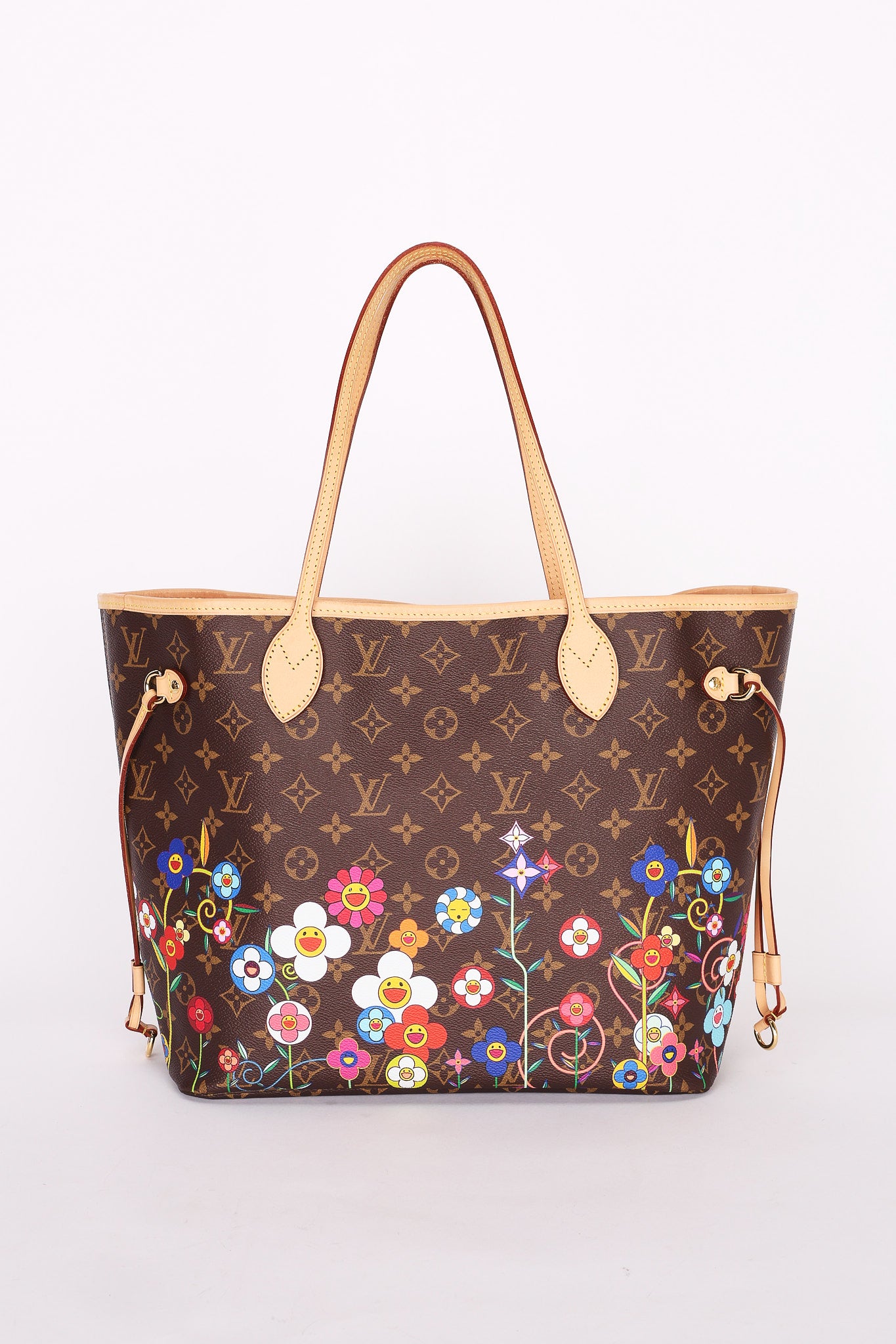 Louis Vuitton x Takashi Murakami Monogram Flowers Neverfull MM