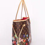 Louis Vuitton x Takashi Murakami Monogram Flowers Neverfull MM